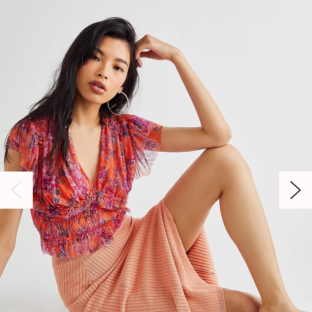 Free People Making Me Smile Top - Picture 6 of 6